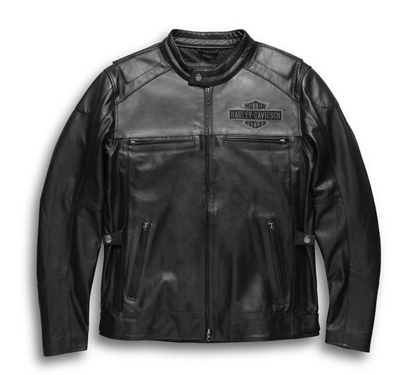 Harley Davidson Men's Votary Leather Jacket – Greet Silk