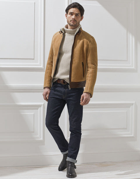 BELSTAFF WESTLAKE 2.0 LEATHER JACKET In Ghurkha Leather