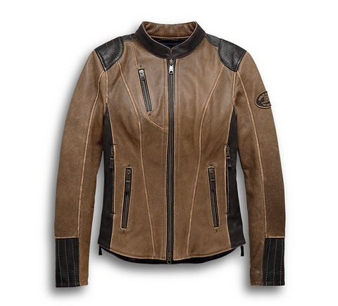 HARLEY DAVIDSON Women's H-D® Triple Vent System™ Gallun Leather Jacket