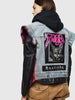 DIESEL L-MARALI Leather jacket with triple-layer effect