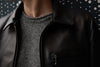 Schott NYC Waxy Lambskin Delivery Leather Jacket