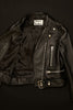 ACNE STUDIOS Cropped biker jacket black