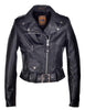 SCHOTT NYC Women's Cropped Perfecto® in Lambskin Leather Jacket