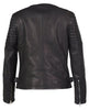 SCHOTT NYC Womens Lambskin Cafe Jacket