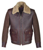 Schott NYC Men's Combination Leather  Jacket
