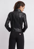 EMPORIO ARMANI  Garment-dyed jacket in tumbled nappa leather