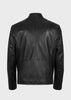 EMPORIO ARMANI  Semi-aniline nappa leather jacket with a soft feel