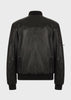 EMPORIO ARMANI  Lambskin nappa leather bomber jacket with a soft feel