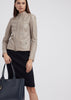 EMPORIO ARMANI  Biker jacket in glove-like nappa leather