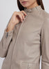 EMPORIO ARMANI  Biker jacket in glove-like nappa leather