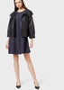 EMPORIO ARMANI  Nappa leather blouson with drawstring hood