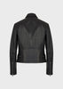 EMPORIO ARMANI  Lambskin nappa leather biker jacket