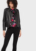 EMPORIO ARMANI  Lambskin nappa leather biker jacket