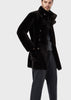 GIORGIO ARMANI  Spanish reversible shearling jacket with fleece lining