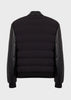 GIORGIO ARMANI  Blouson with leather front and quilted rear