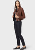 EMPORIO ARMANI  Multi-pocket nappa leather biker jacket