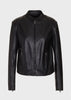 EMPORIO ARMANI  Dyed lamb nappa leather jacket