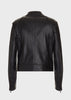 EMPORIO ARMANI  Dyed lamb nappa leather jacket