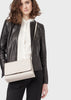 EMPORIO ARMANI  Glove-like lamb nappa leather jacket with satin trim