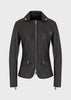 EMPORIO ARMANI  Semi-aniline lambskin nappa leather jacket with studs