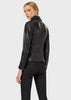 EMPORIO ARMANI  Semi-aniline lambskin nappa leather jacket with studs