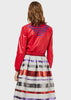 EMPORIO ARMANI  Lambskin nappa leather bomber with embroidered maxi eagle