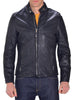 Schott NYC Vintaged Cowhide Café Racer Leather Jacket