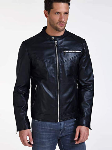 GUESS  MARCIANO LEATHER JACKET