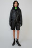 ACNE STUDIOS Leather biker jacket black