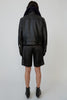 ACNE STUDIOS Leather biker jacket black