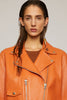 ACNE STUDIOS Leather biker jacket black