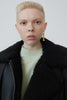 ACNE STUDIOS Shearling jacket black / black