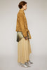 ACNE STUDIOS Distressed-suede biker jacket antique brown