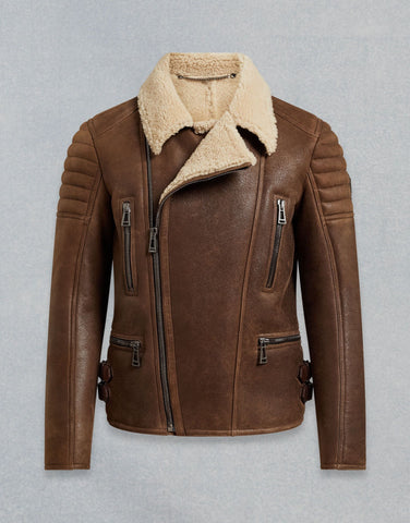 BELSTAFF SHEARLING FRASER JACKET