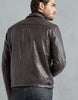 BELSTAFF COOPER LEATHER JACKET In Brown Nappa Leather