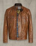 BELSTAFF GANGSTER 2.0 JACKET In Cognac Signature Hand-Waxed Leather