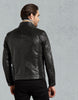 BELSTAFF GANGSTER 2.0 LEATHER JACKET In Black Hand-Waxed Leather