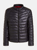 GUESS PADDED FAUX LEATHER PUFFER