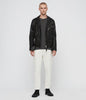 ALLSAINTS ROUNDHOUSE LEATHER BIKER JACKET