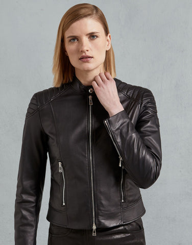 BELSTAFF MOLLISON LEATHER JACKET