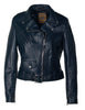 Schott Nyc Women's Cropped Perfecto® in Lambskin Leather Jacket