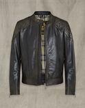 BELSTAFF OUTLAW 2.0 JACKET In Black Signature Hand-Waxed Leather