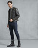 BELSTAFF OUTLAW LEATHER JACKET In Black Leather