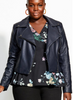 CITY CHIC Zip Biker Jacket