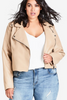 CITY CHIC Zip Biker Jacket