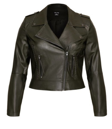CITY CHIC Whip Stitch Biker