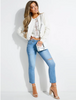 GUESS VIPER FAUX-LEATHER MOTO JACKET