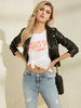 GUESS VENOM CROPPED MOTO JACKET