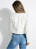 GUESS VIPER FAUX-LEATHER MOTO JACKET