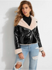 GUESS CLAUDIA FAUX-LEATHER JACKET